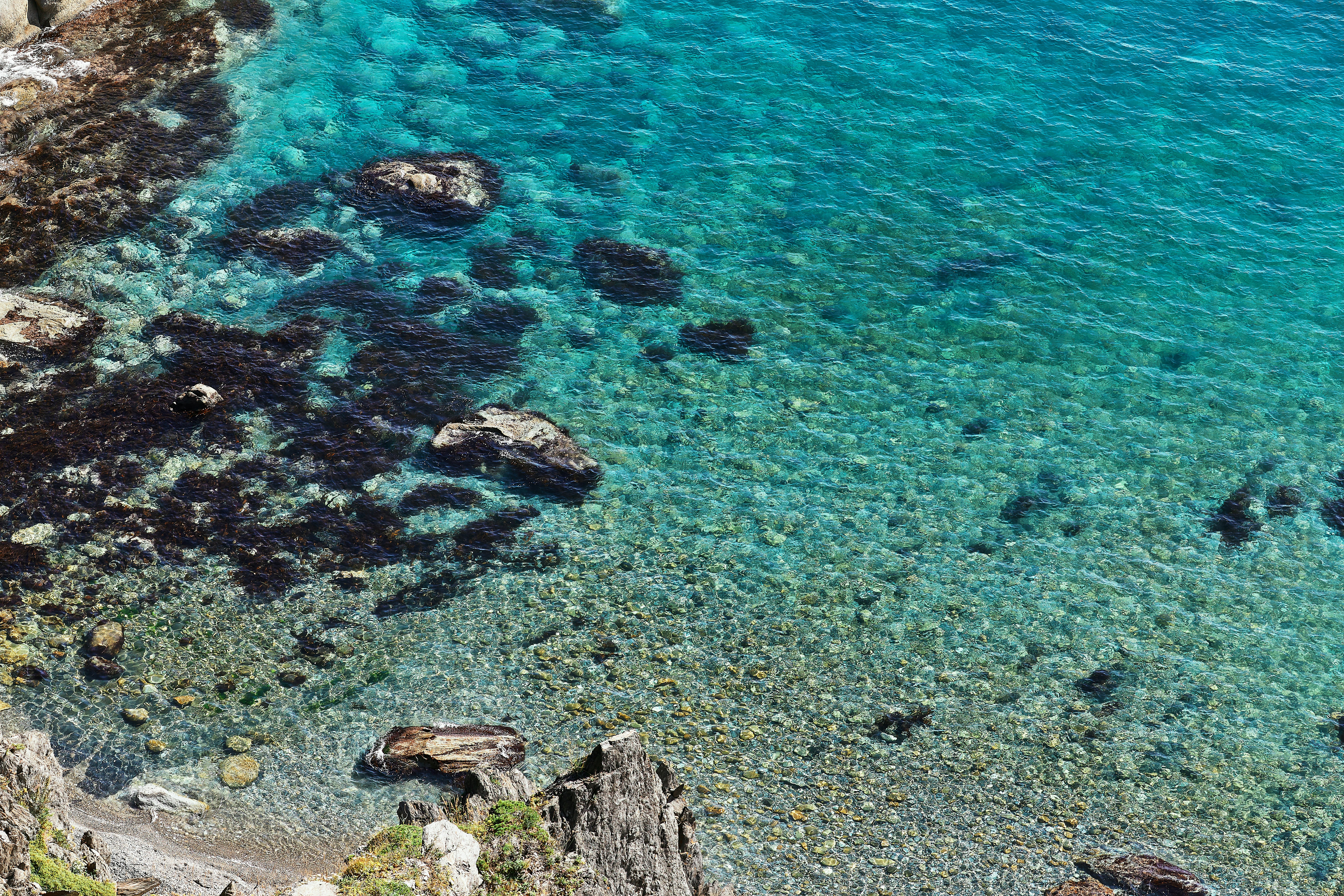 aerial view of body of water during daytime